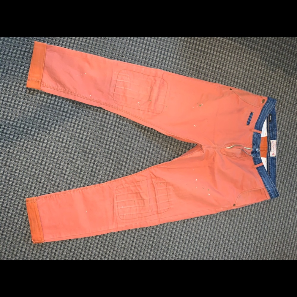 Scotch and soda painters pants.